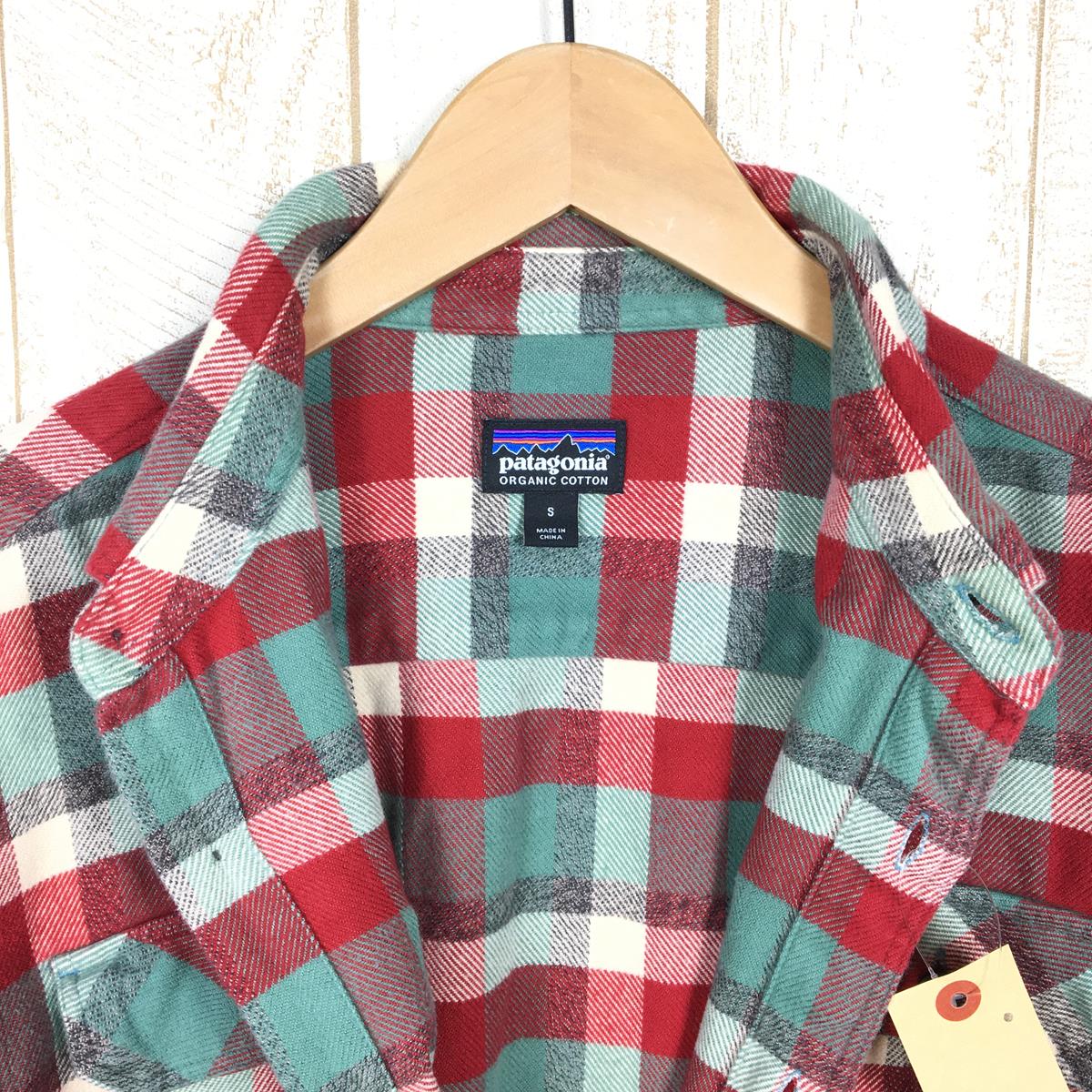 【MEN's S】 パタゴニア フィヨルド フランネル シャツ Fjord Flannel Shirt ネルシャツ PATAGONIA 53947 OBTT レッド系