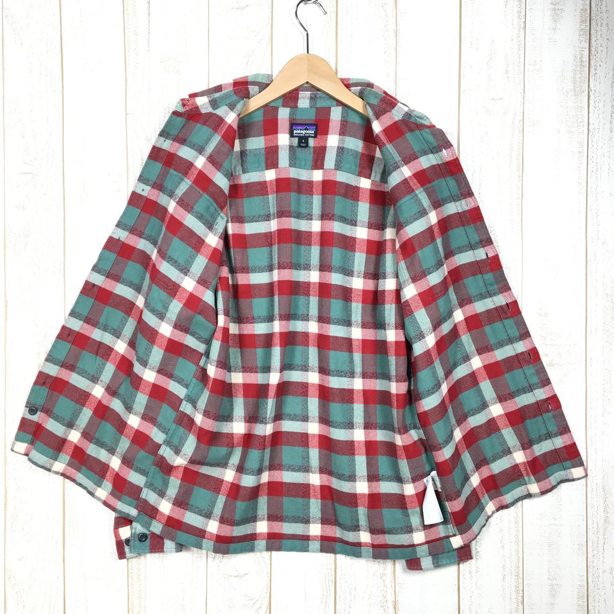 【MEN's S】 パタゴニア フィヨルド フランネル シャツ Fjord Flannel Shirt ネルシャツ PATAGONIA 53947 OBTT レッド系