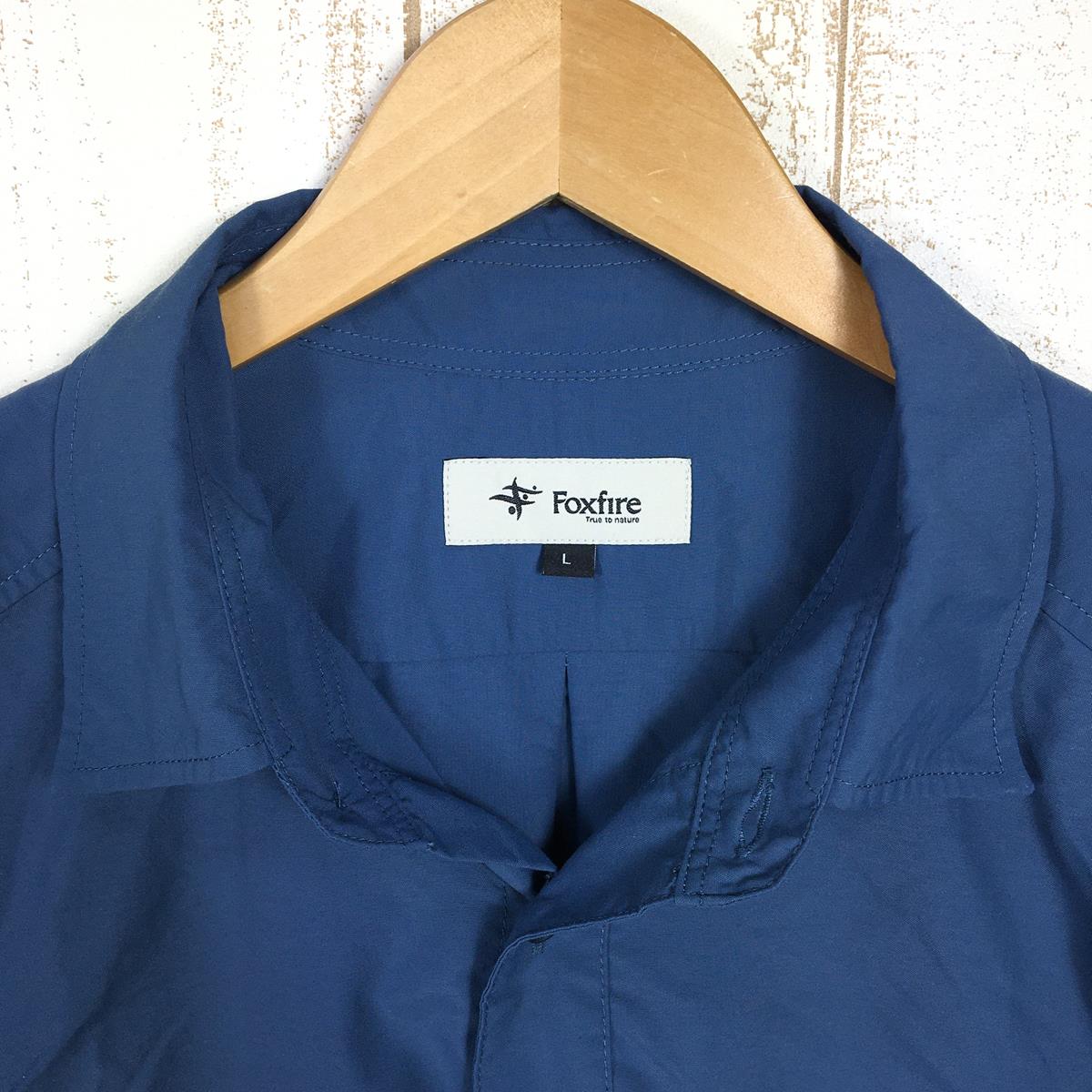 【MEN's L】 フォックスファイヤー トランスウェット フィールドフロー ゲーム シャツ TS Field Flow Game Shirt FOXFIRE 5212084 ブルー系