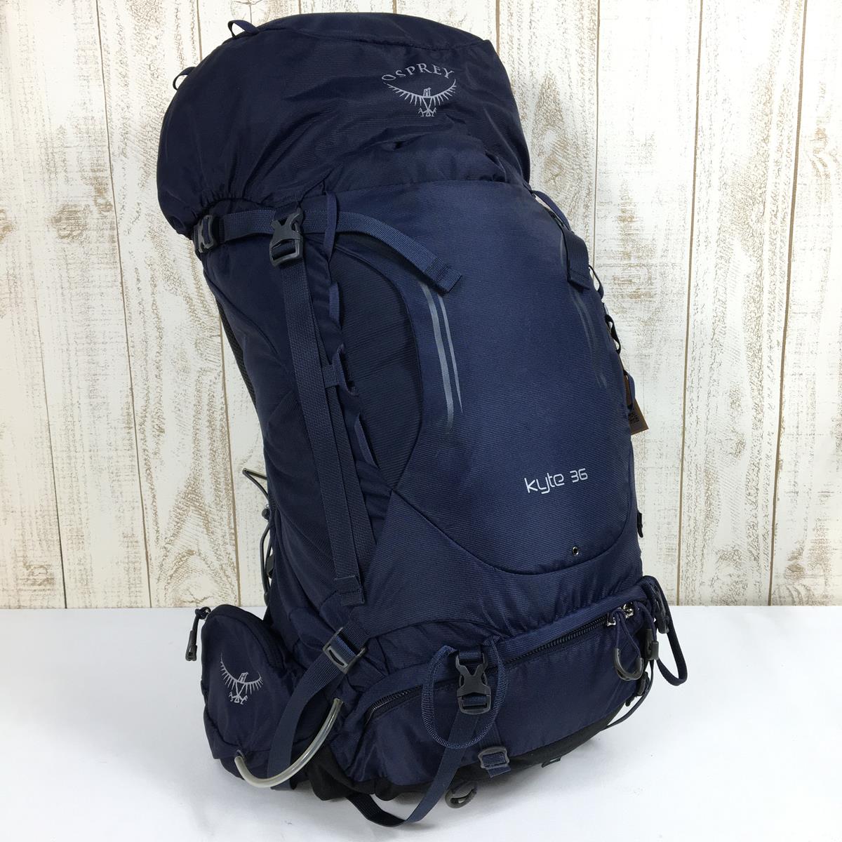 Osprey 偉い Kestrel 38 バックパック 黒