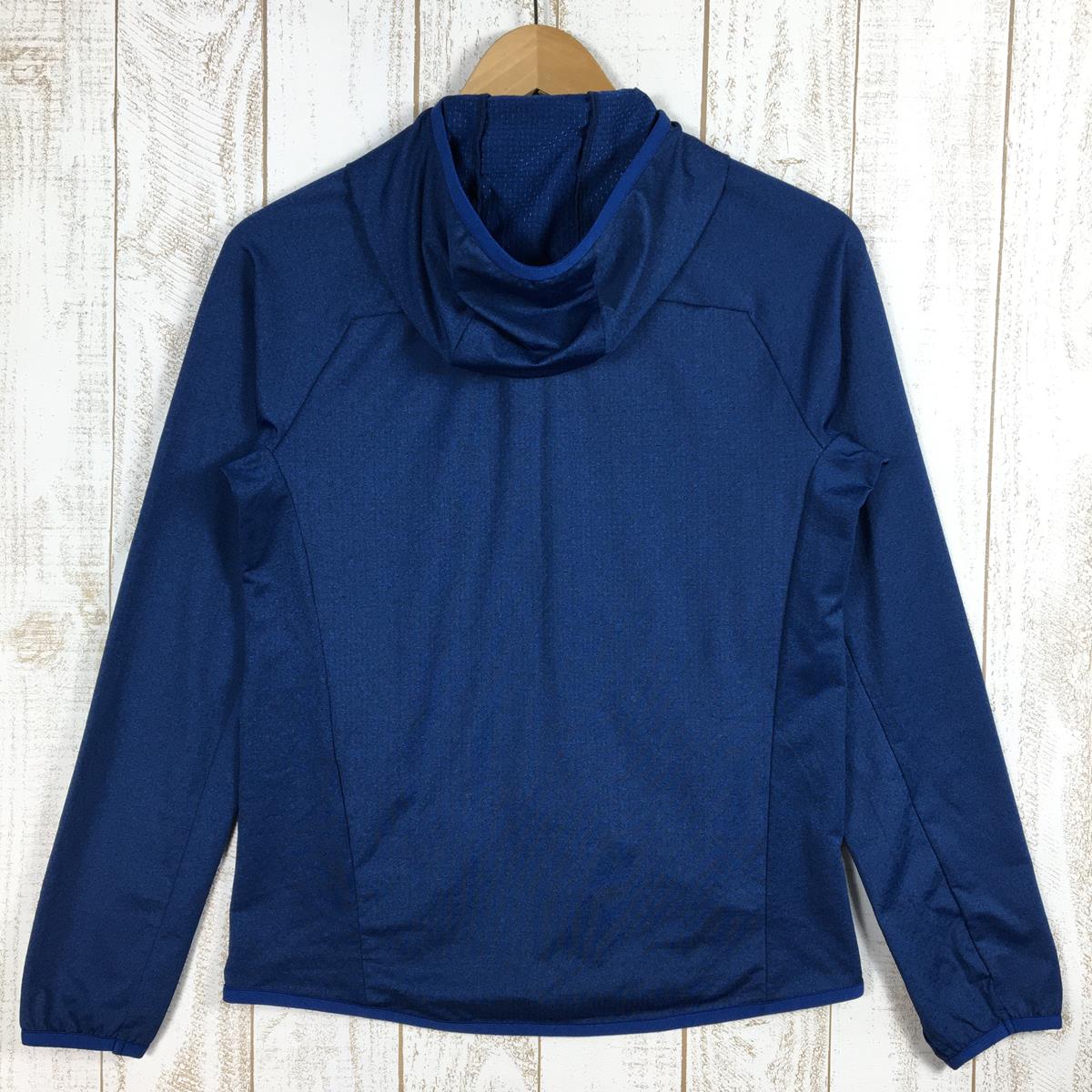 【WOMEN's S】 ミレー ミドラー メッシュ フーディ ウィメンズ MIDDLER MESH HOODIE W ジャケット MILLET MIV01949 6357 Heather Navy ブルー系