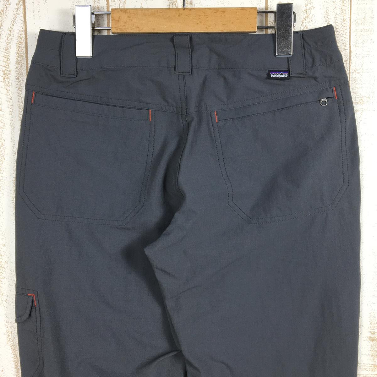 【WOMEN's 2】 パタゴニア ノマダーパンツ Nomader Pants リップストップ カーゴパンツ PATAGONIA 58205 FGE Forge Grey グレー系