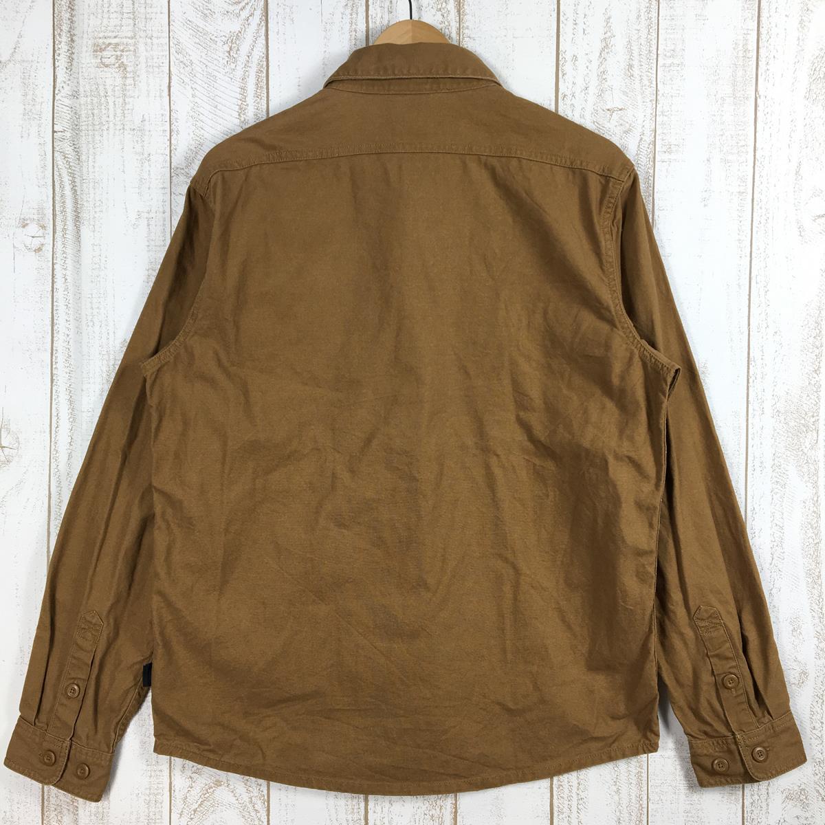 【MEN's M】 パタゴニア ロングスリーブ ワークウェア シャツ Long Sleeved Workwear Shirt 生産終了モデル 入手困難 PATAGONIA 53795 BRBN Bear Brown ブラウン系