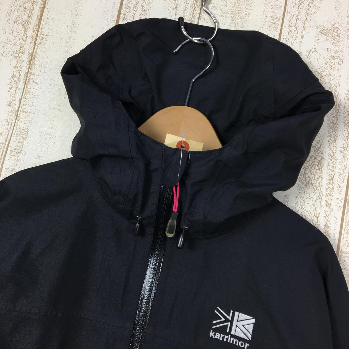 【WOMEN's 10】 カリマー イーベント エリート ジャケット eVent Elite Jacket 3L-eVent防水透湿 アルパイン  ハードシェル フーディ KARRIMOR ブラック系