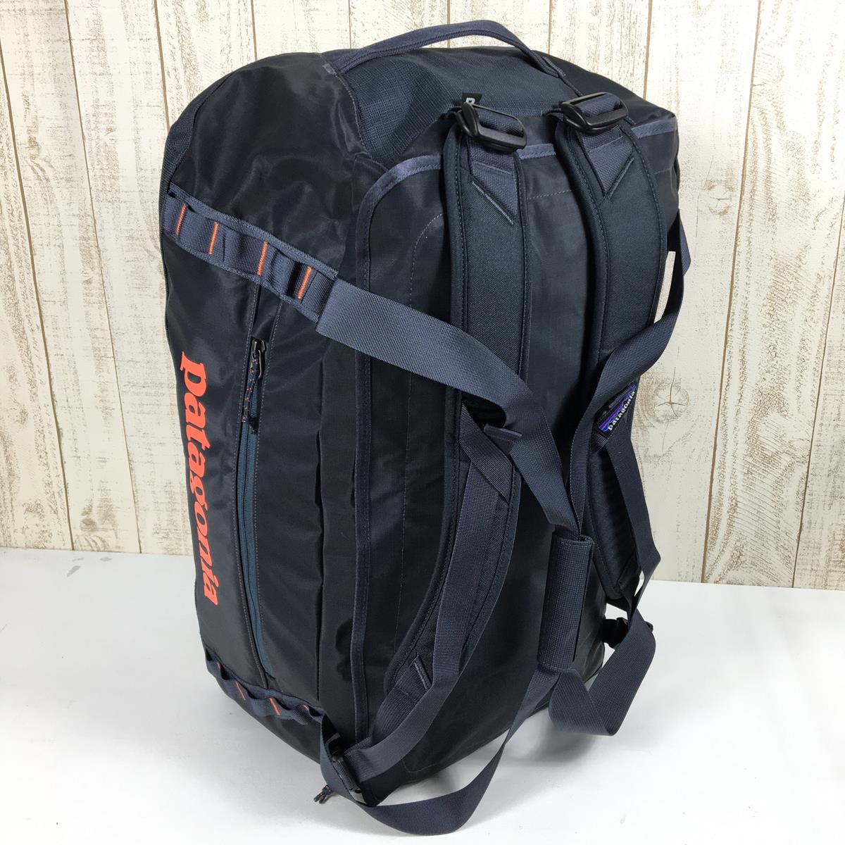 パタゴニア ブラックホール ダッフル 55L Black Hole Duffel 55L ダッフルバッグ ボストンバッグ バックパック PATAGONIA 49343 SMDB Smolder Blue ネイビー系