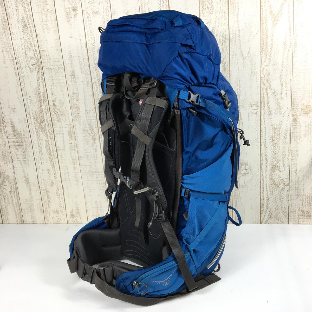 【MEN's M】 オスプレー ジーニス 88 Xenith 88 バックパック ゼニス + ULレインカバー XL + ハイドローリック レザヴォア 3.0L セット OSPREY ブルー系