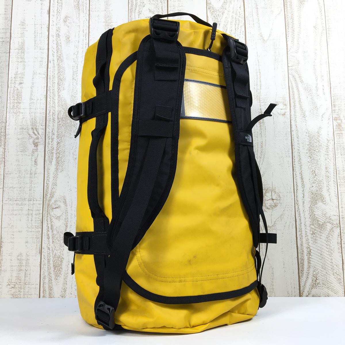 ノースフェイス ベースキャンプ ダッフル S BC Duffel S 50L ギアダッフル ダッフルバッグ バックパック NORTH FACE NM81815 Summit Gold イエロー系