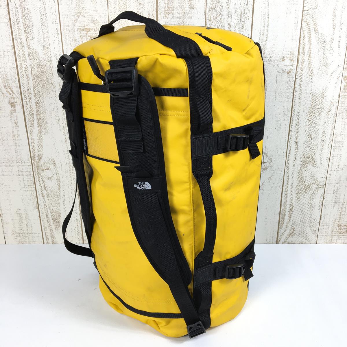 ノースフェイス ベースキャンプ ダッフル S BC Duffel S 50L ギアダッフル ダッフルバッグ バックパック NORTH FACE NM81815 Summit Gold イエロー系