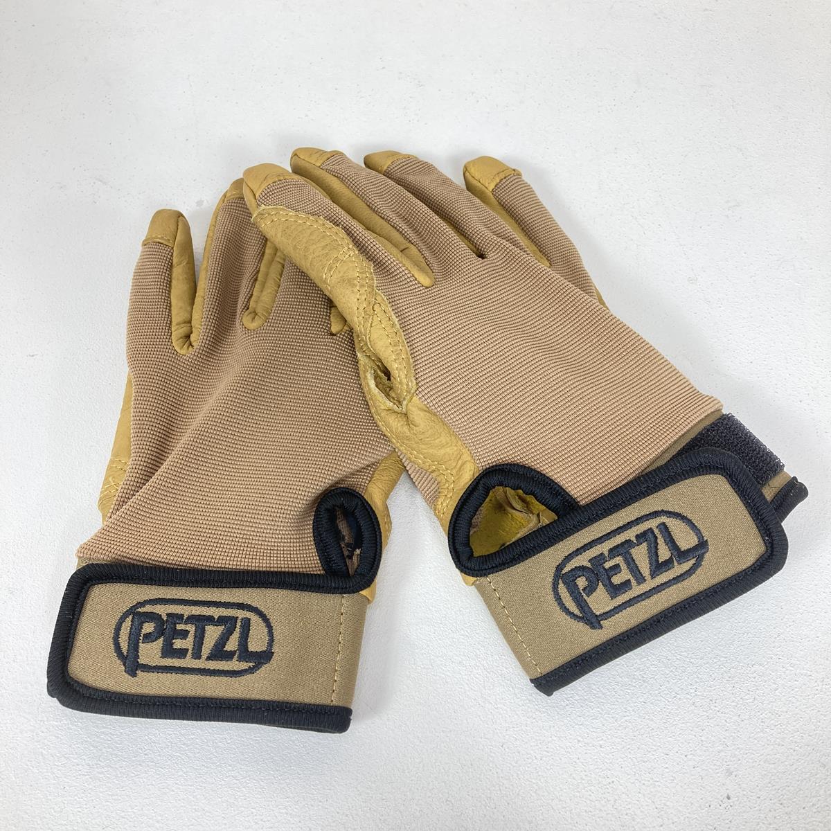 【UNISEX M】 ペツル コーデックス CORDEX ロープワーク グローブ クライミング 入手困難 PETZL K52 ブラウン系