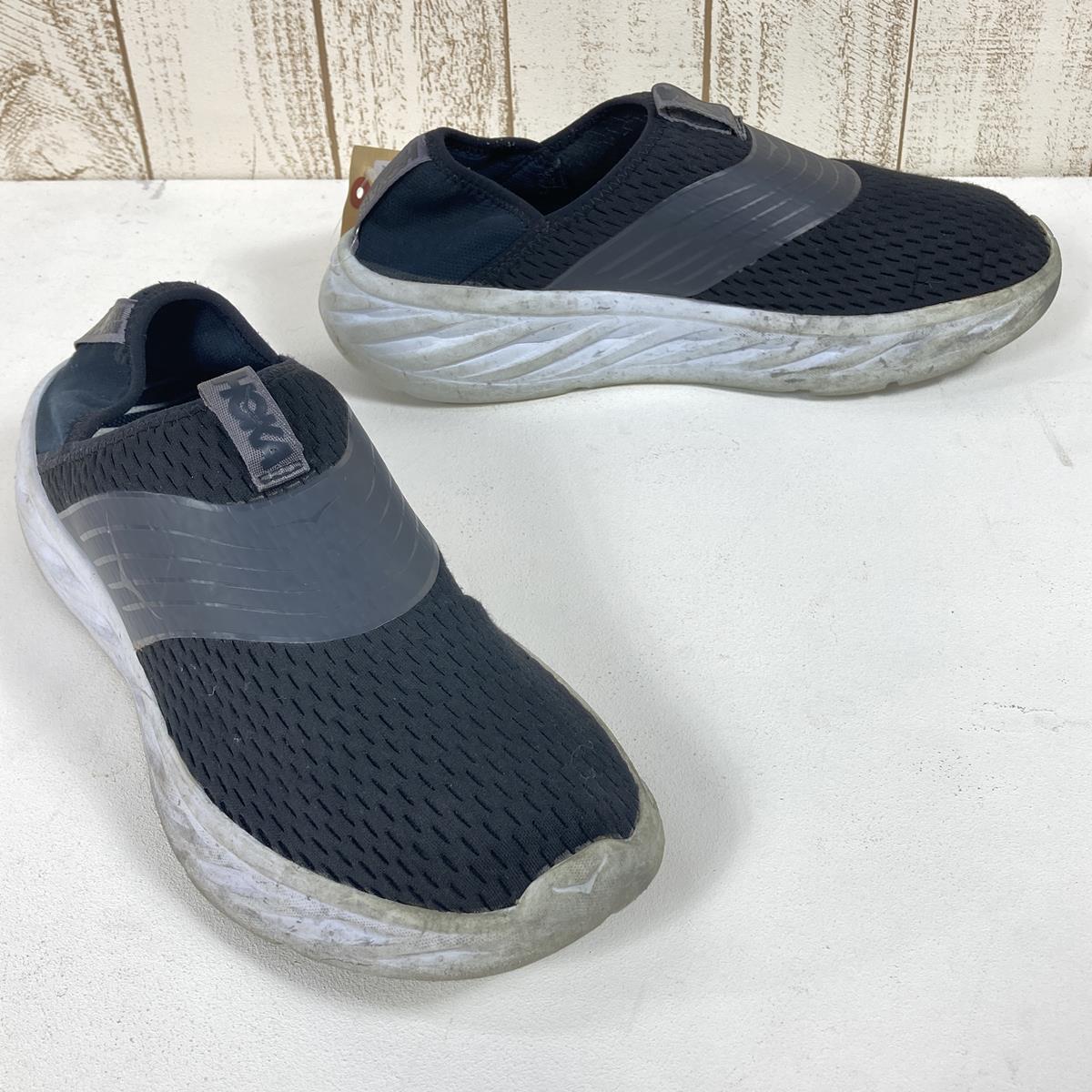 【MEN's 29.0cm】 ホカ オネオネ オラ リカバリー シューズ Ora Recovery Shoes スリッポン リラックスシューズ HOKA ONEONE 1099677 ブラック系