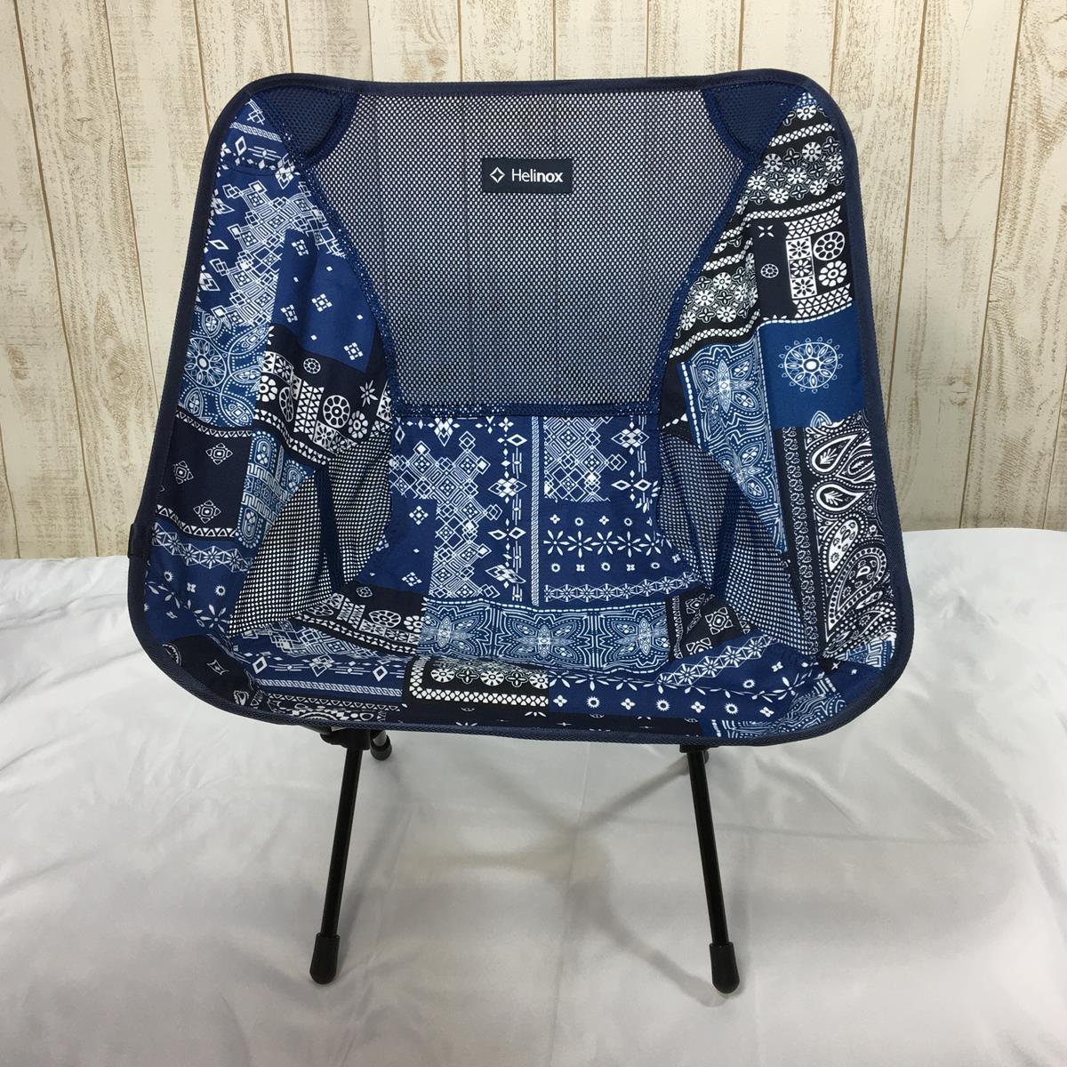 ヘリノックス チェアワン バンダナキルト Chair One Bandana Quilt 限定 生産終了モデル 入手困難 HELINOX ブルー系