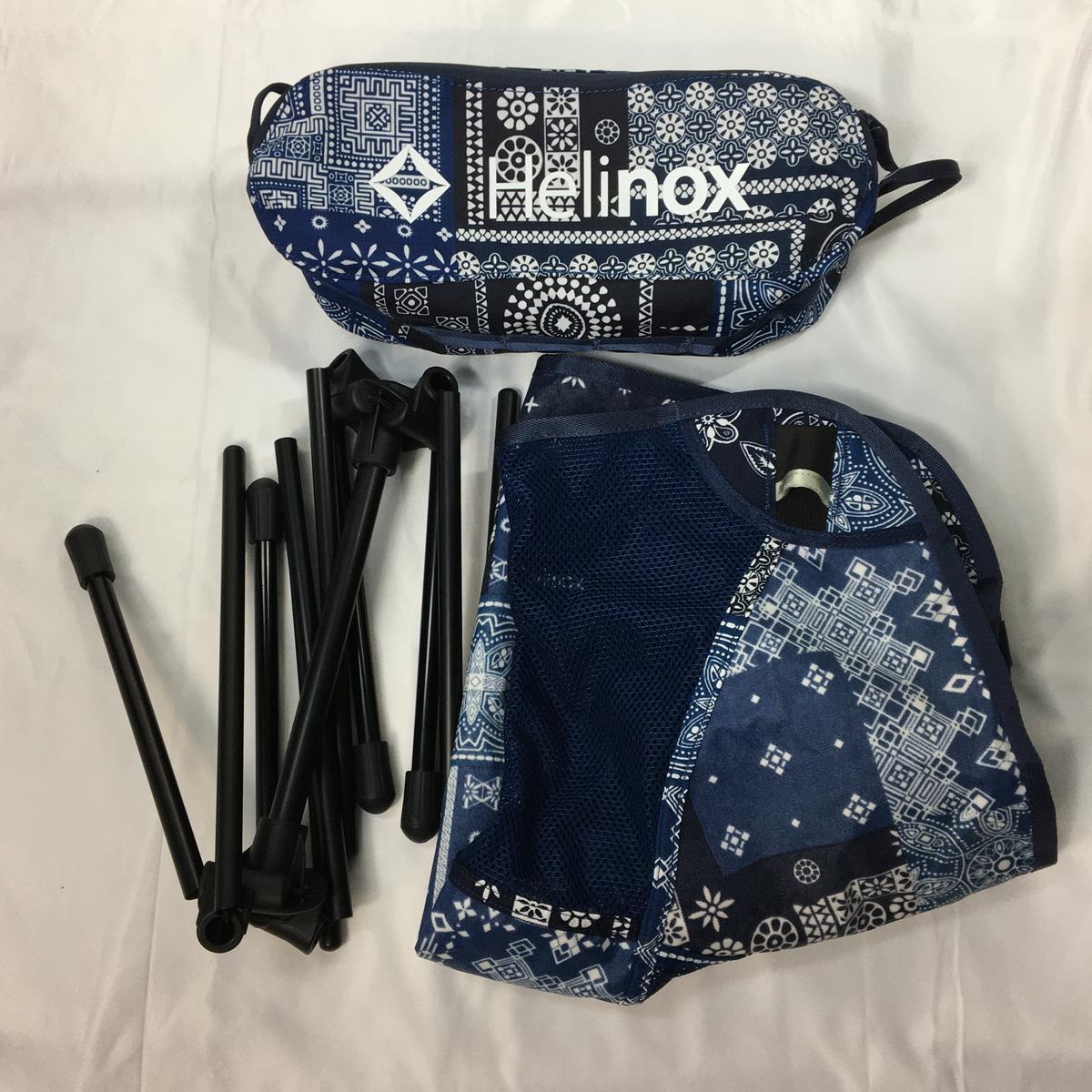 ヘリノックス チェアワン バンダナキルト Chair One Bandana Quilt 限定 生産終了モデル 入手困難 HELINOX ブルー系