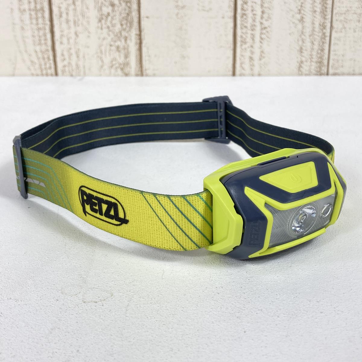 ペツル ティカ コア リチャージャブル LEDヘッドランプ 450ルーメン + CORE 別売追加バッテリー セット PETZL E067AA/E067AA03/E99ACA 03 Yellow イエロー系