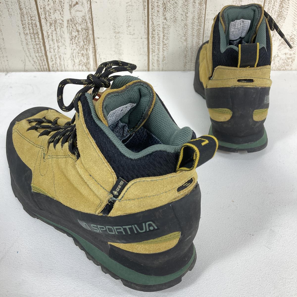 【MEN's 26.7cm】 スポルティバ ボルダー エックス ミッド ゴアテックス Boulder X Mid GTX アプローチシューズ SPORTIVA Nugget イエロー系