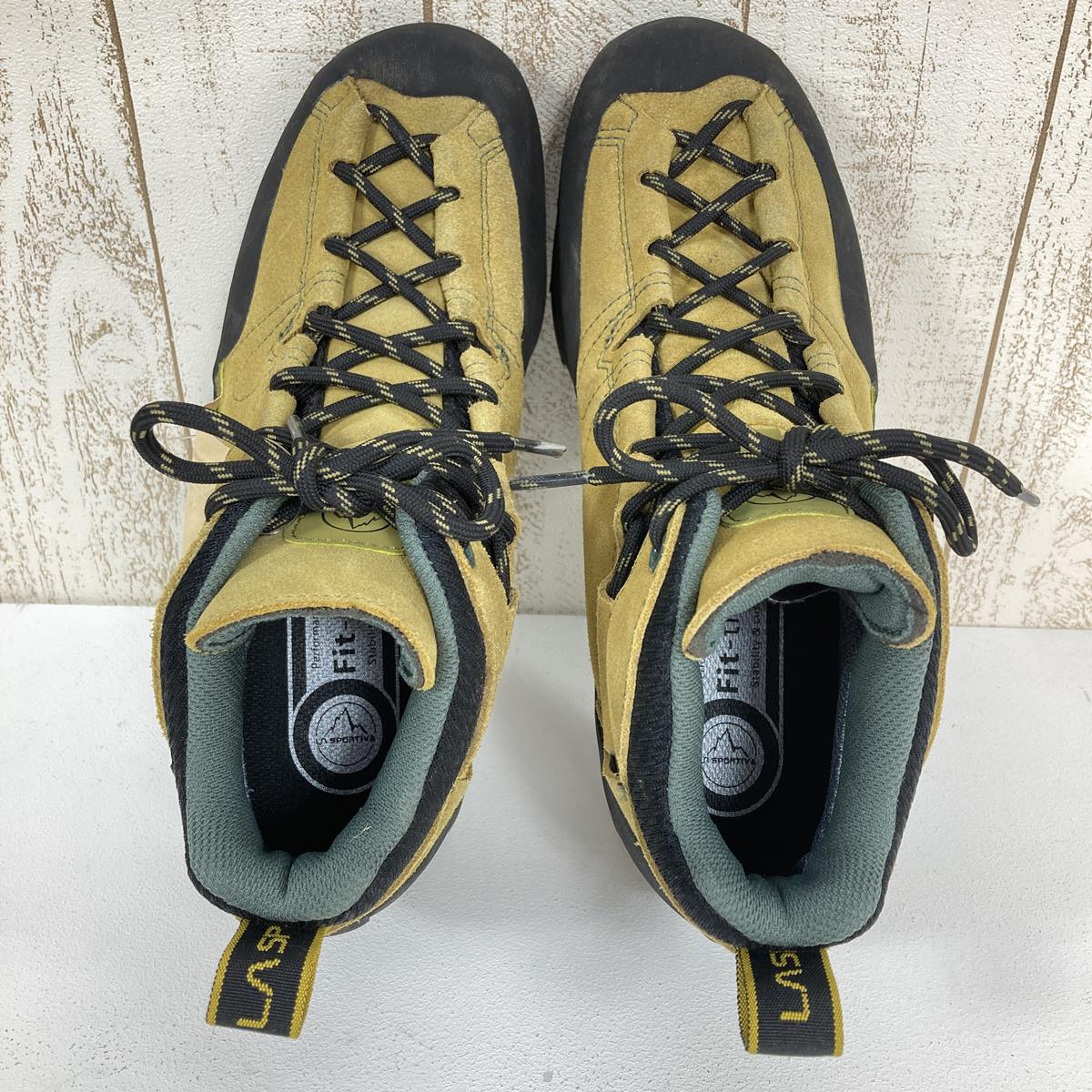 【MEN's 26.7cm】 スポルティバ ボルダー エックス ミッド ゴアテックス Boulder X Mid GTX アプローチシューズ SPORTIVA Nugget イエロー系