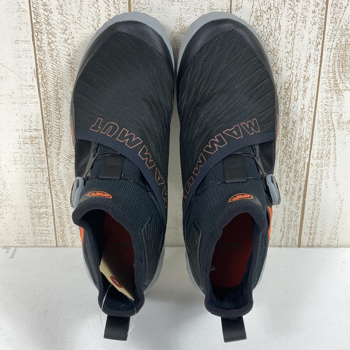 【MEN's 26.5cm】 マムート デュカン ボア ハイ ゴアテックス Ducan BOA High GTX トレッキングシューズ MAMMUT 3030-04170 00533 Black / Orange ブラック系