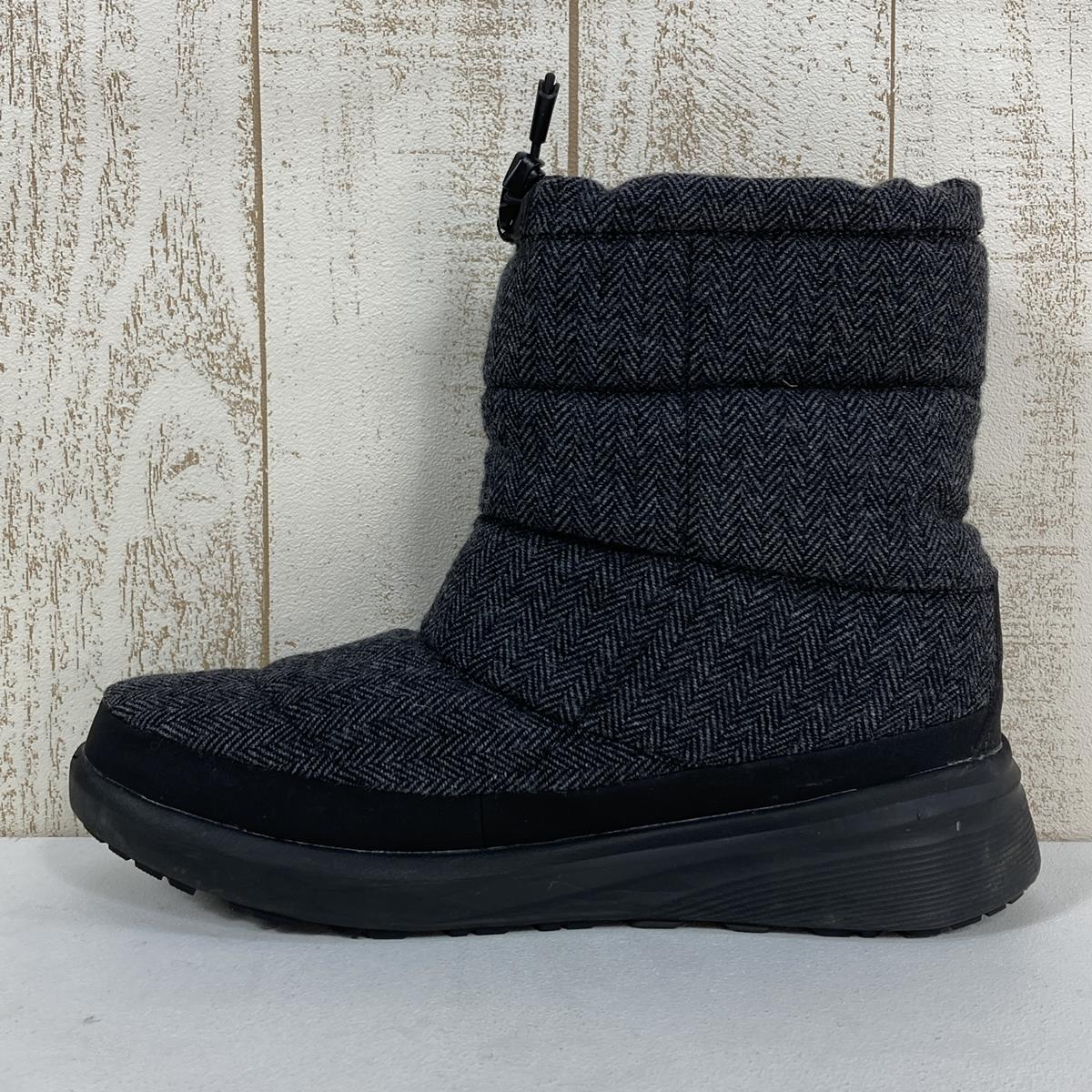 【WOMEN's 25.0cm】 ノースフェイス ヌプシ ブーティ ウォータープルーフ VIIIW Nuptse Bootie WP VIII ウィンターブーツ 保温 サーモライト断熱 NORTH FACE NFW52272 グレー系