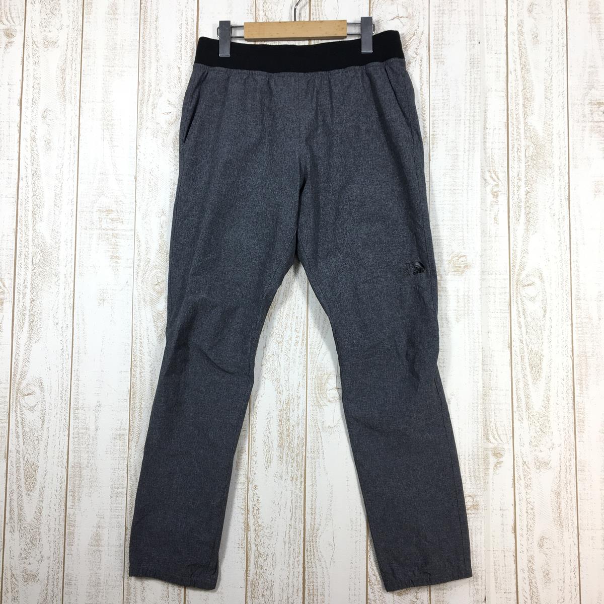 【MEN's S】 ノースフェイス トレーニングリブパンツ Training Rib Pant NORTH FACE NB62285 ZC Mixed Charcoal グレー系