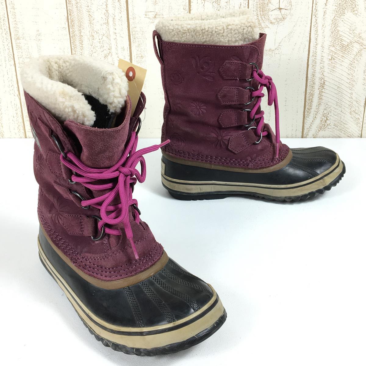 【WOMEN's 23.0cm】 ソレル 1964 パック グラフィック 13 レディース SOREL NL1966 パープル系