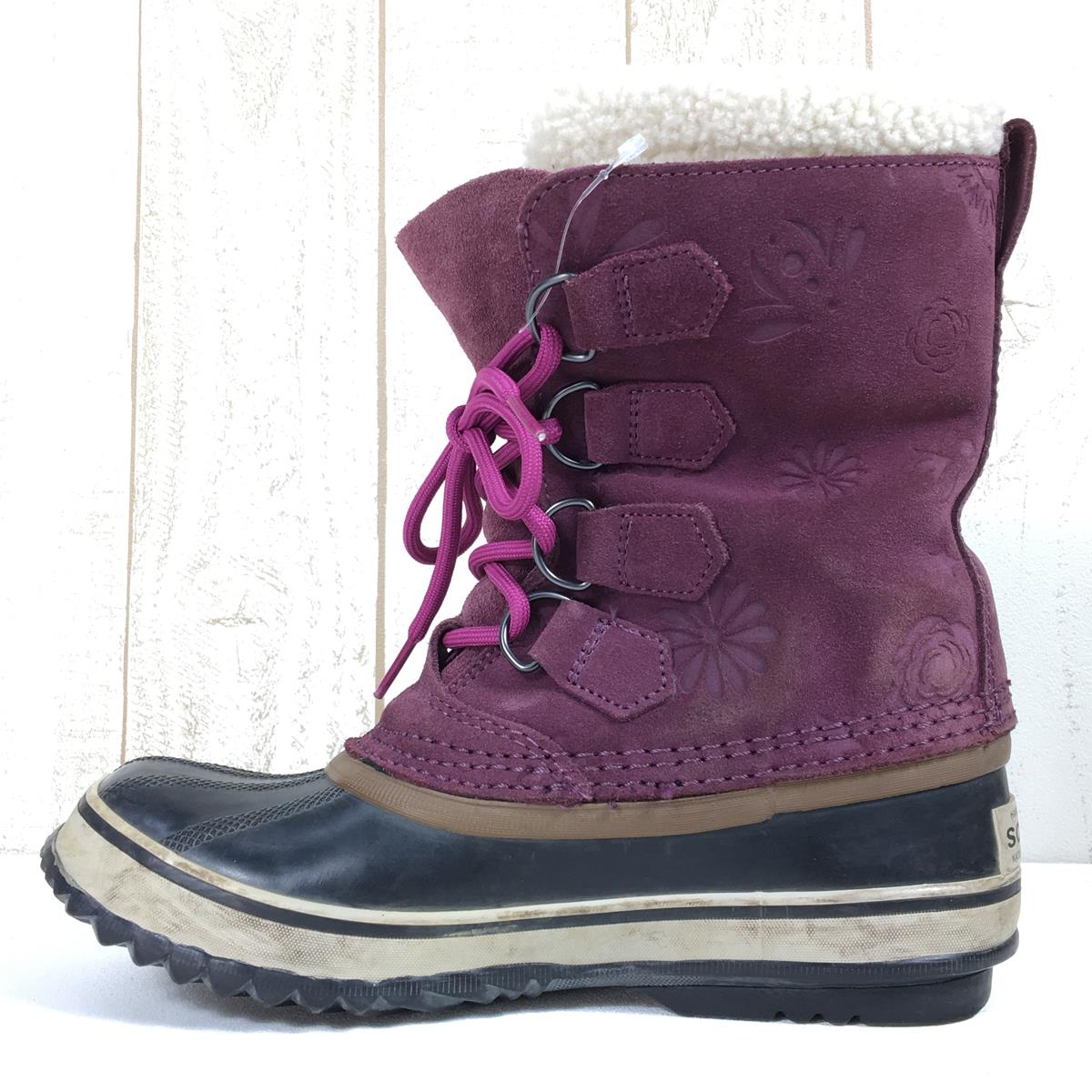 【WOMEN's 23.0cm】 ソレル 1964 パック グラフィック 13 レディース SOREL NL1966 パープル系