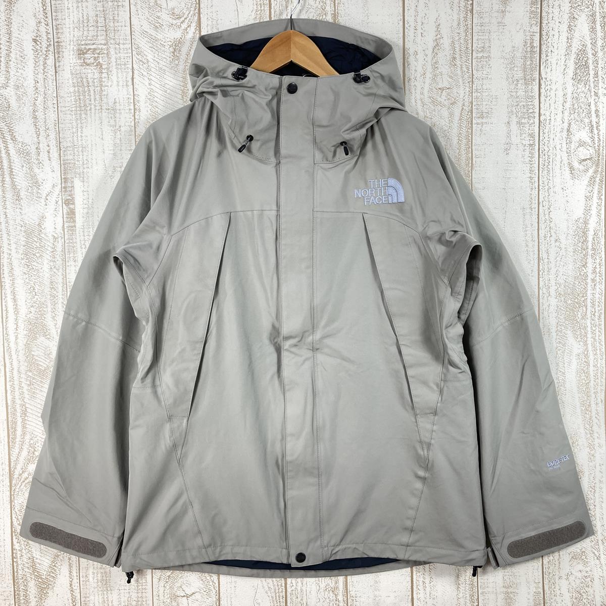 【MEN's L】 ノースフェイス マウンテン ジャケット Mountain Jacket ゴアテックス プロシェル ハードシェル フーディ NORTH FACE NP15105 グレー系