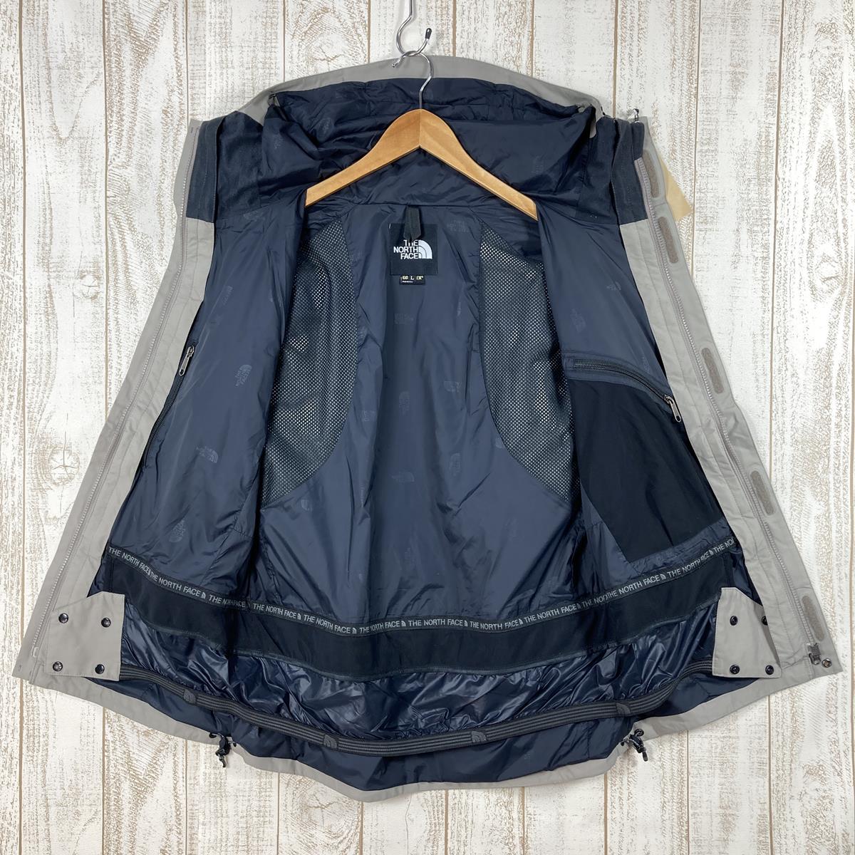 【MEN's L】 ノースフェイス マウンテン ジャケット Mountain Jacket ゴアテックス プロシェル ハードシェル フーディ NORTH FACE NP15105 グレー系