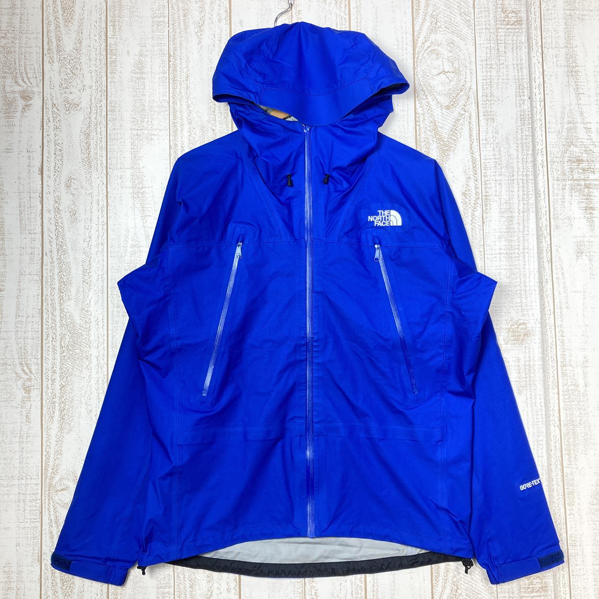 【MEN's L】 ノースフェイス クライム ベリー ライト ジャケット Climb Very Light Jacket ハードシェル レインシェル フーディ NORTH FACE NP11505 ブルー系