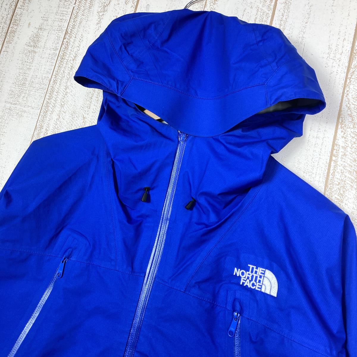 【MEN's L】 ノースフェイス クライム ベリー ライト ジャケット Climb Very Light Jacket ハードシェル レインシェル  フーディ NORTH FACE NP11505 ブルー系