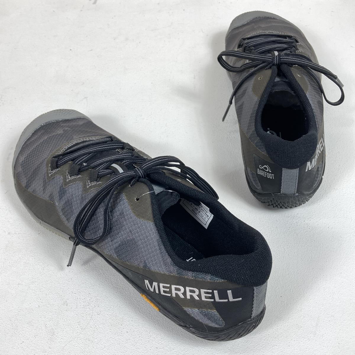 【MEN's 27.0cm】 メレル ヴェイパー グローブ 3 Vapor Glove 3 ベアフット ランニングシューズ MERRELL J12615 チャコール系