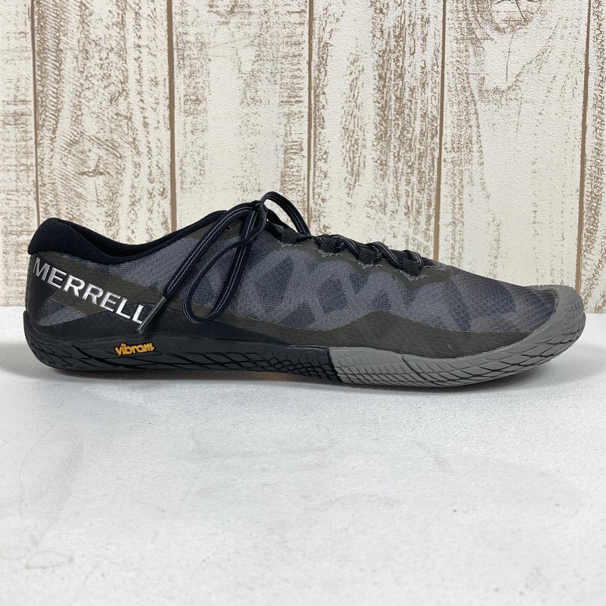 【MEN's 27.0cm】 メレル ヴェイパー グローブ 3 Vapor Glove 3 ベアフット ランニングシューズ MERRELL J12615 チャコール系