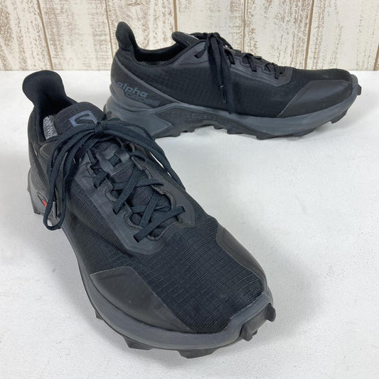 【MEN's 28.0cm】 サロモン アルファクロス ゴアテックス ALPHACROSS GORE-TEX トレイルランニングシューズ SALOMON L40805100 ブラック系