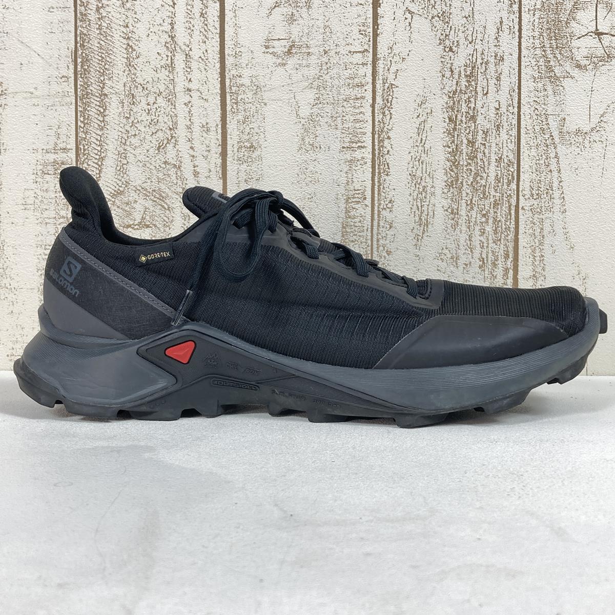 【MEN's 28.0cm】 サロモン アルファクロス ゴアテックス ALPHACROSS GORE-TEX トレイルランニングシューズ SALOMON L40805100 ブラック系