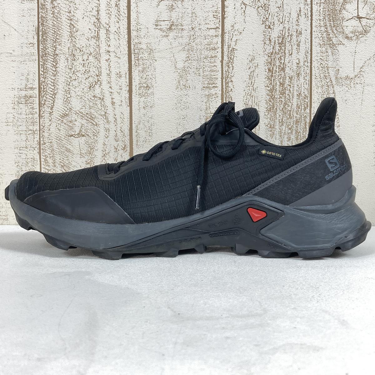 【MEN's 28.0cm】 サロモン アルファクロス ゴアテックス ALPHACROSS GORE-TEX トレイルランニングシューズ SALOMON L40805100 ブラック系