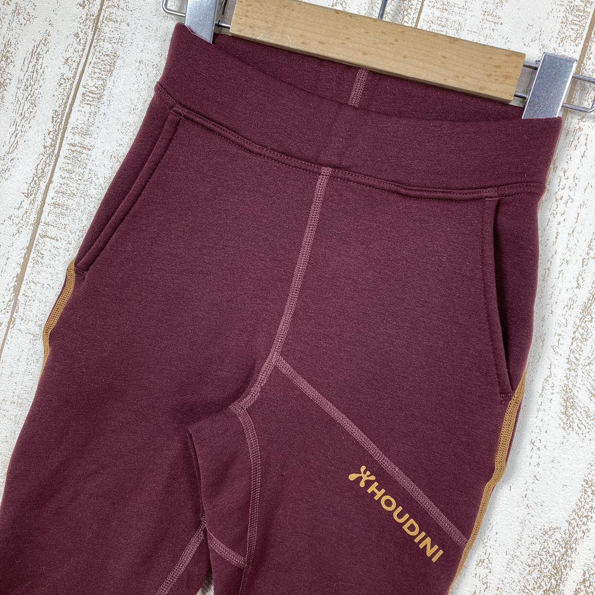 【KID's 90】 フーディニ キッズ パウ パンツ Kids Pow Pants ポーラテック パワーストレッチ フリース HOUDINI Bordeaux レッド系