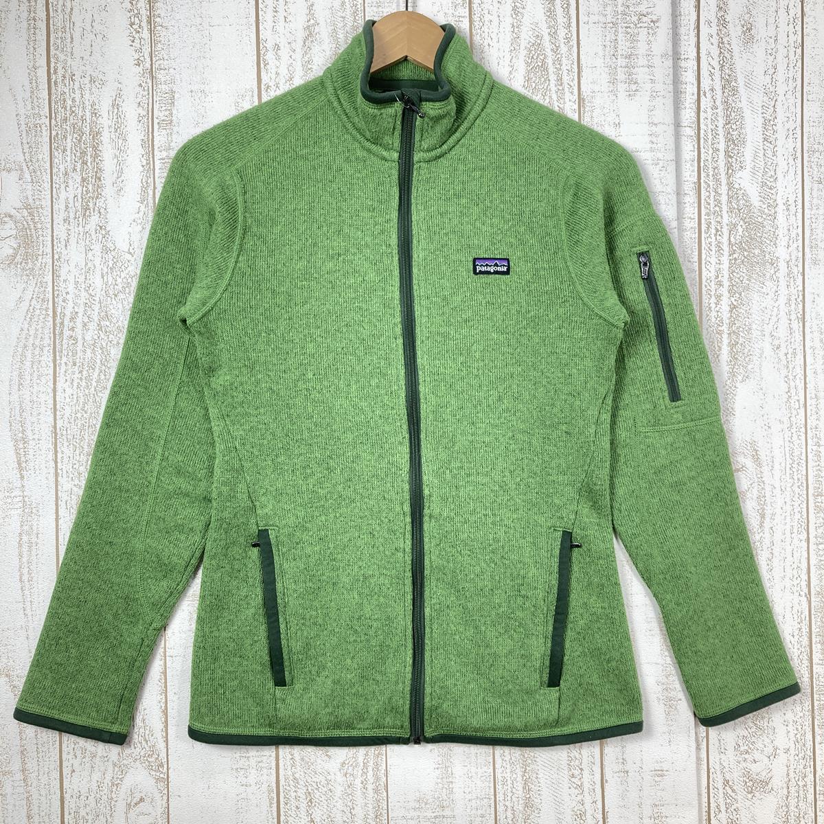 【WOMEN's XS】 パタゴニア ベター セーター ジャケット Better Sweater Jacket ニット調 フリース PATAGONIA 25541 KYD グリーン系