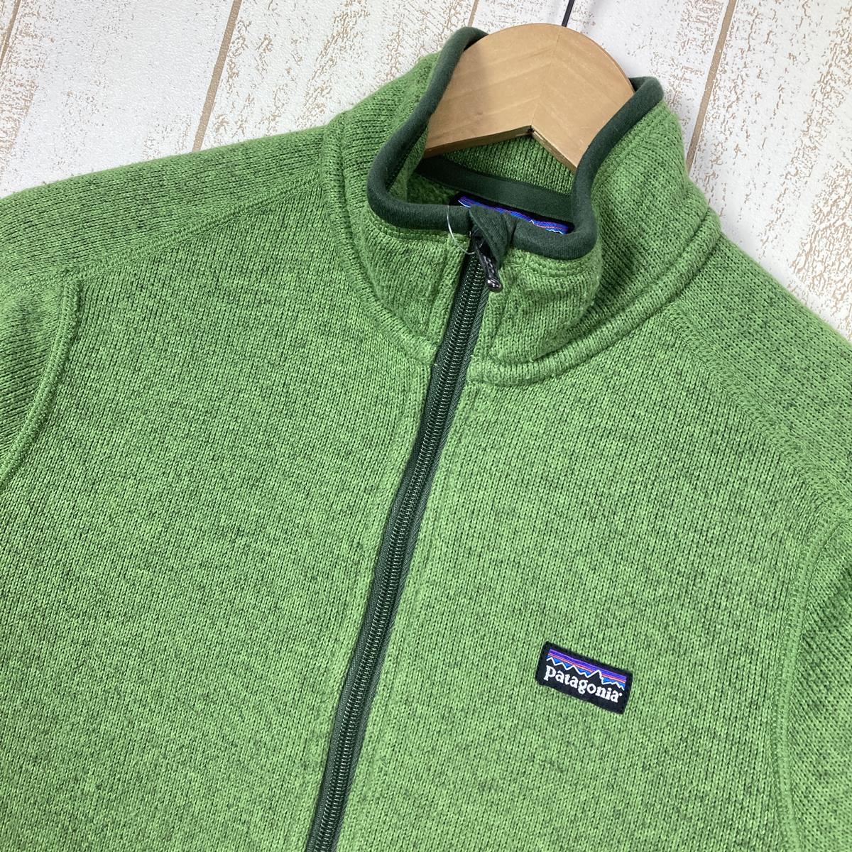 【WOMEN's XS】 パタゴニア ベター セーター ジャケット Better Sweater Jacket ニット調 フリース PATAGONIA 25541 KYD グリーン系