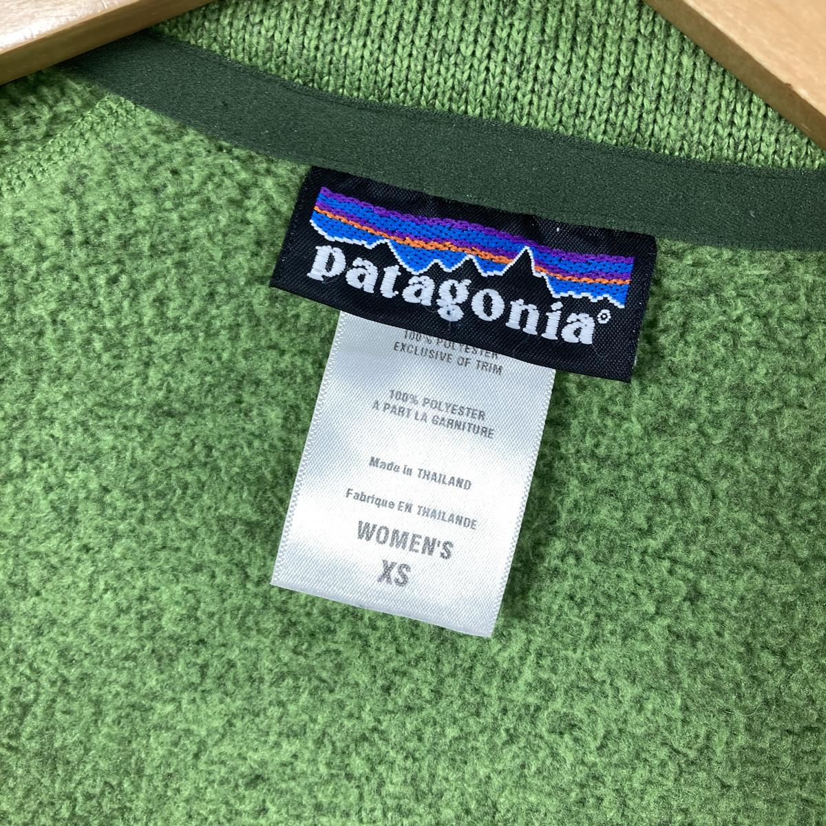 【WOMEN's XS】 パタゴニア ベター セーター ジャケット Better Sweater Jacket ニット調 フリース PATAGONIA 25541 KYD グリーン系