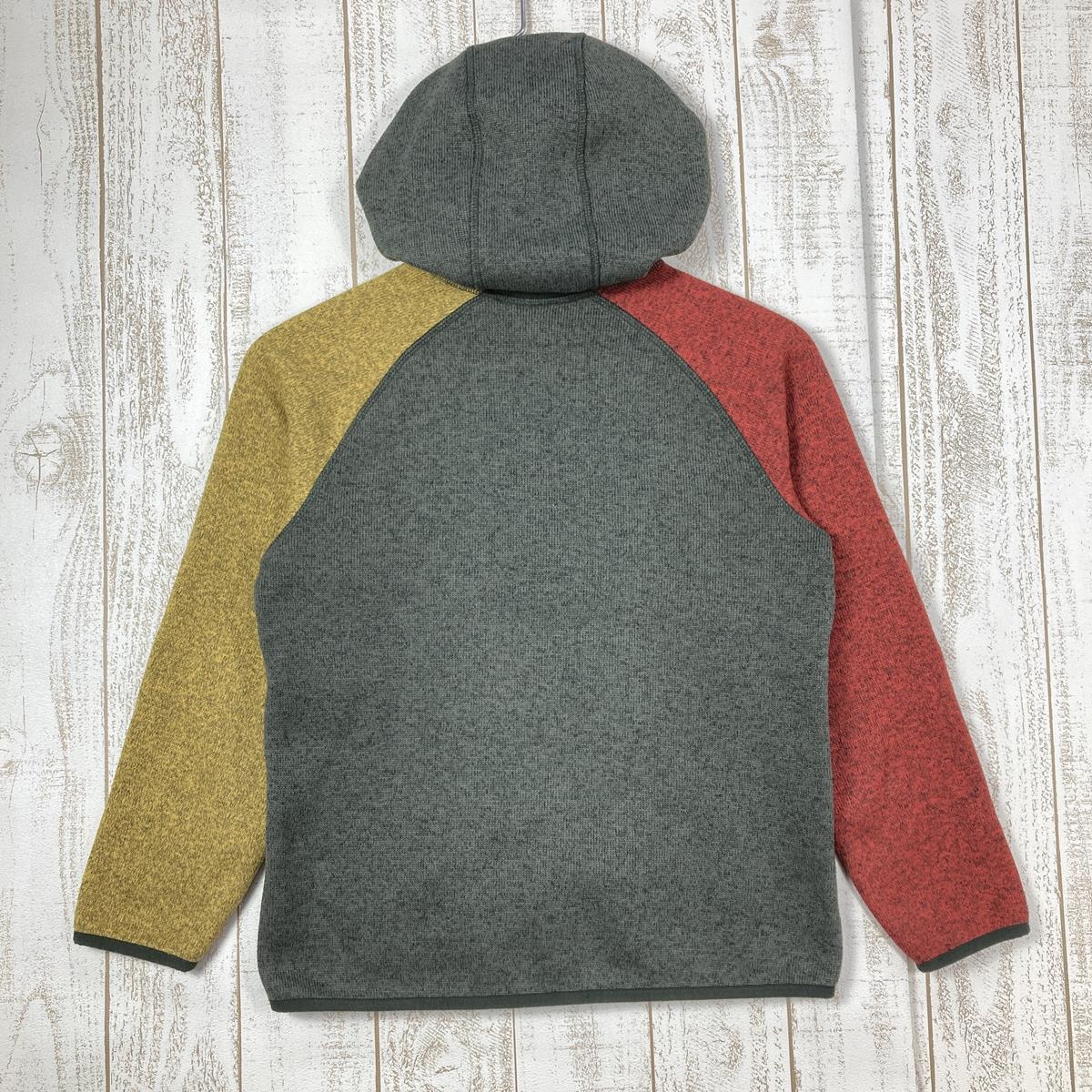 【KID's M】 エルエルビーン セーター フリース フーディ Sweater Fleece Hoody ニット調 ジャケット パーカー LLBEAN 504934/TC504934 グリーン系