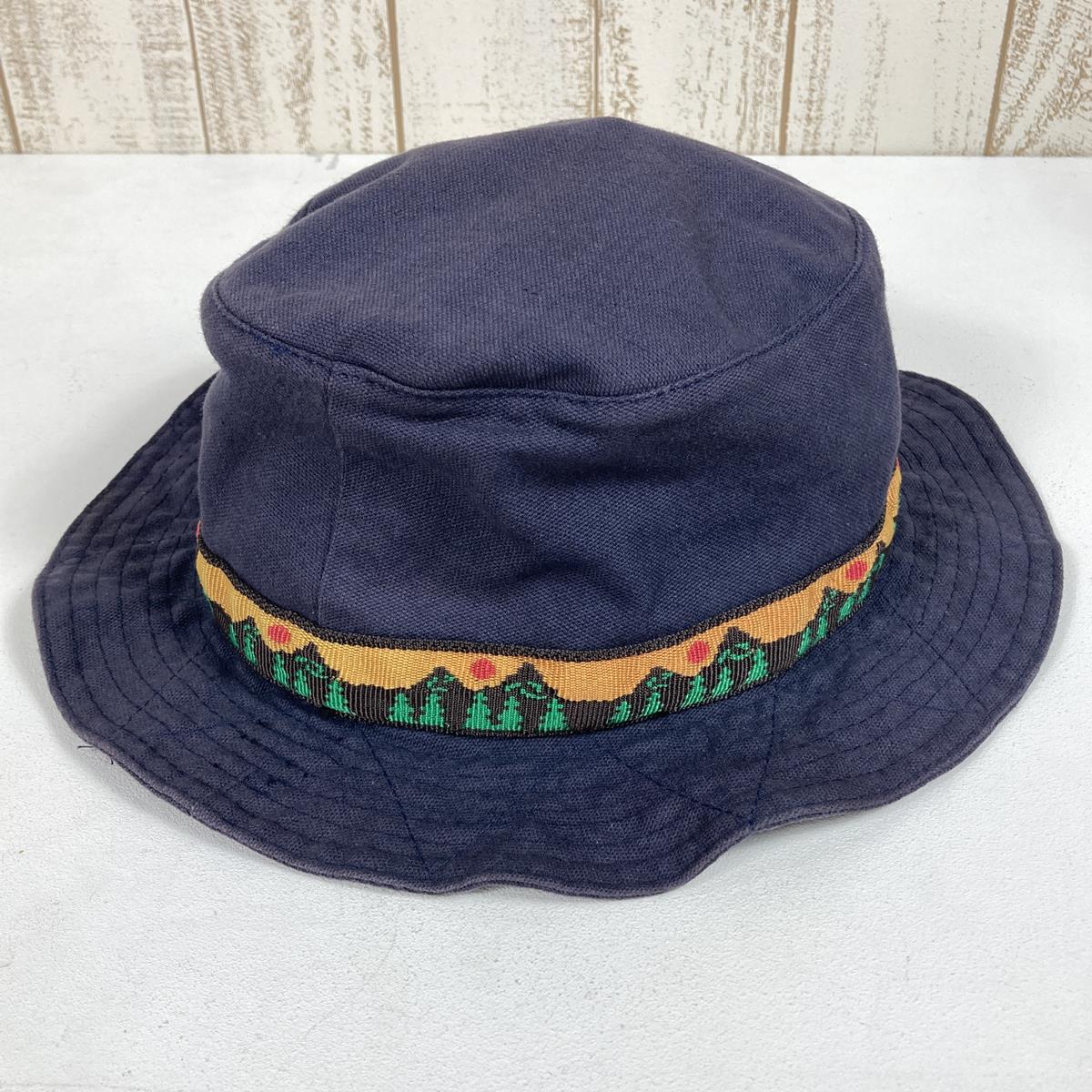 【L】 カブー ストラップ バケット ハット Strap Bucket Hat サファリハット アメリカ製 エイアンドエフ別注モデル 生産終了モデル 入手困難 KAVU ネイビー系