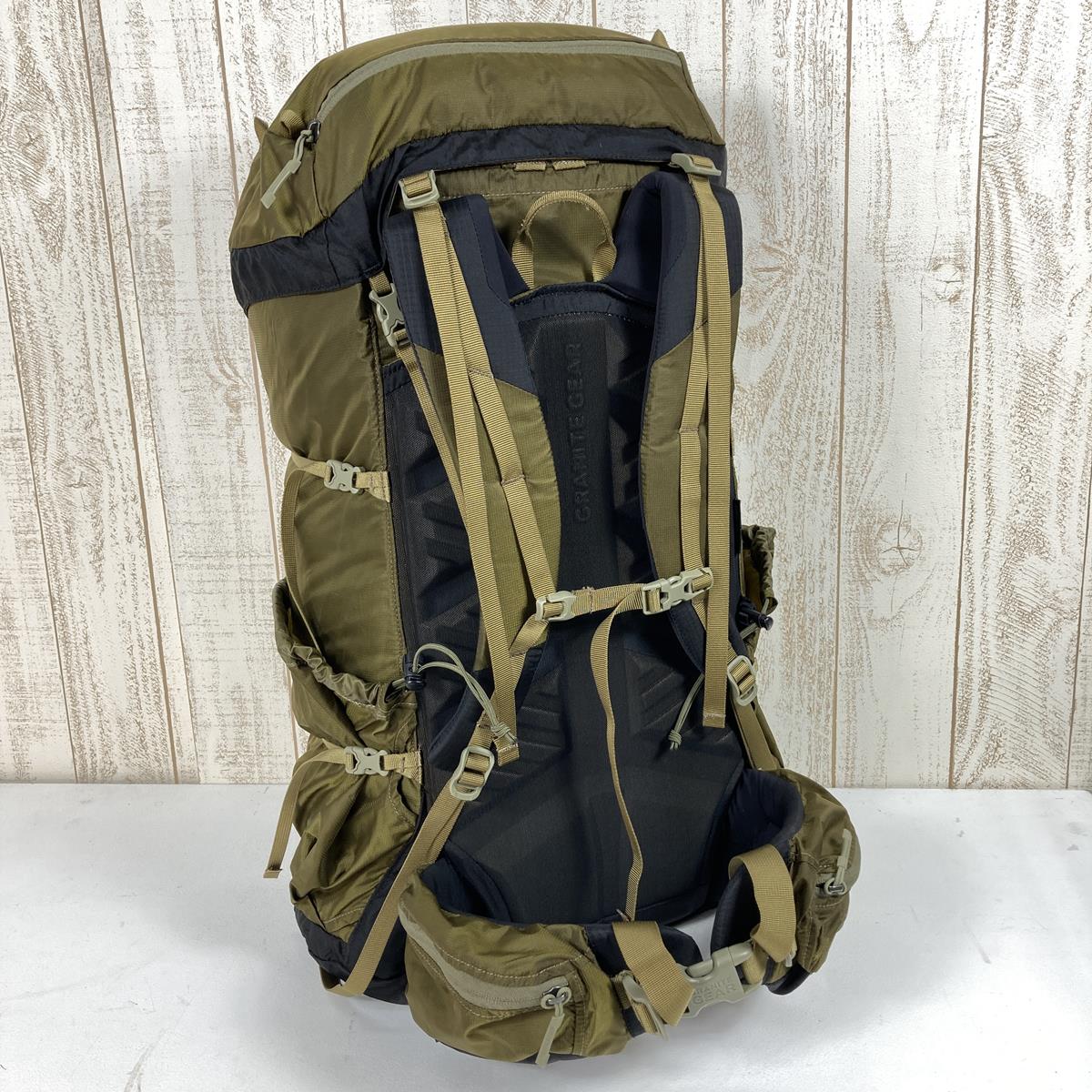 【R】 グラナイトギア クラウン 2 60 CROWN 2 60L バックパック テント泊 山小屋泊 GRANITE GEAR Highland Peat / Black ブラウン系