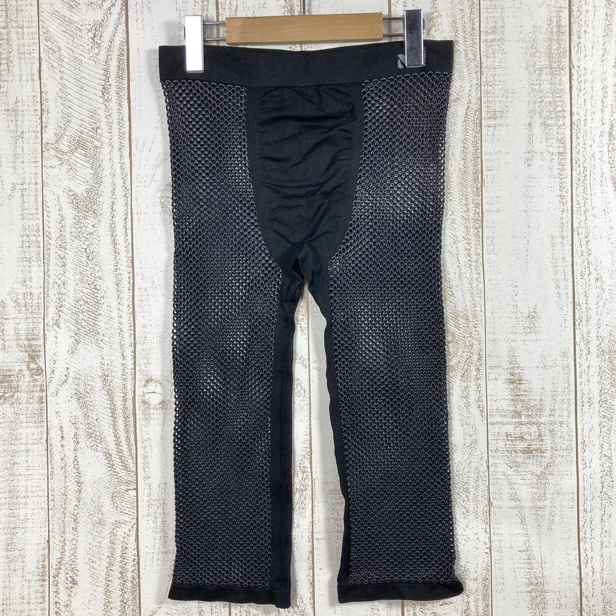 【MEN's S/M】 ミレー ドライナミック メッシュ 3/4 タイツ DRYNAMIC MESH 3/4 TIGHTS MILLET MIV01357 ブラック系