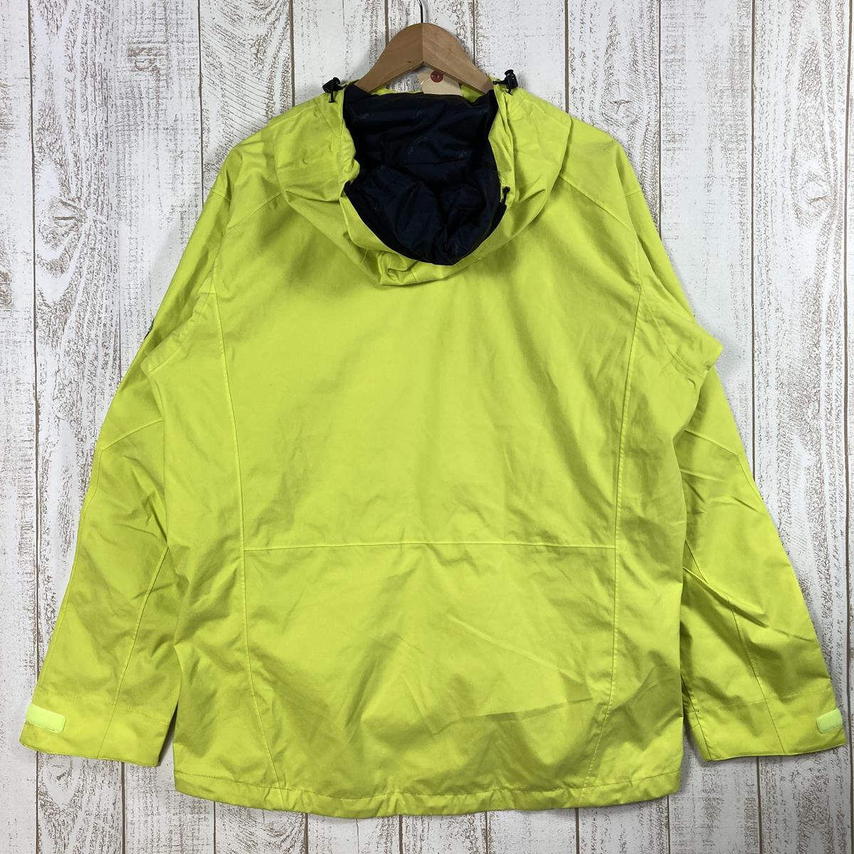 【MEN's L】 マムート ドライテック サイドフリップ ジャケット DRYtech SIDE FLIP Jacket ハードシェル スキーウェア バックカントリー 厳冬期 スノーボードウェア MAMMUT 1010-22920 イエロー系