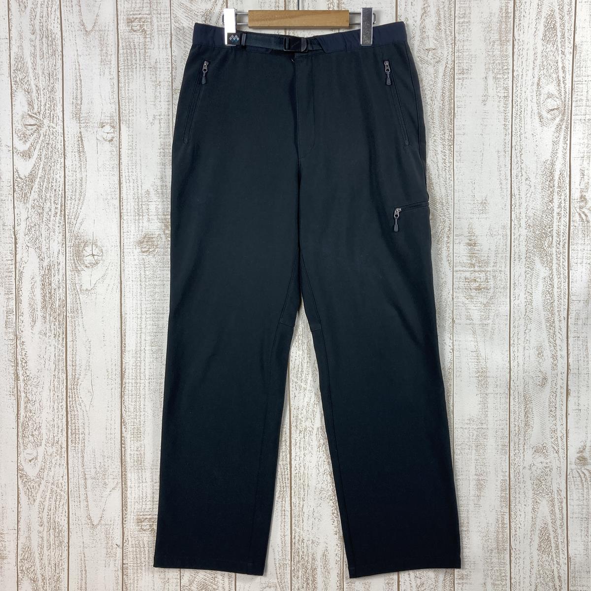 【MEN's S】 モンベル ノマド パンツ Nomad Pants クリマプロ ソフトシェル MONTBELL 1105413 BK Black ブラック系