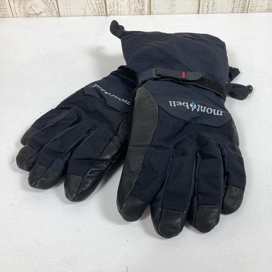 【UNISEX M】 モンベル OutDry アルパイン グローブ Alpine Glove 厳冬期 MONTBELL 1108857 Black ブラック系