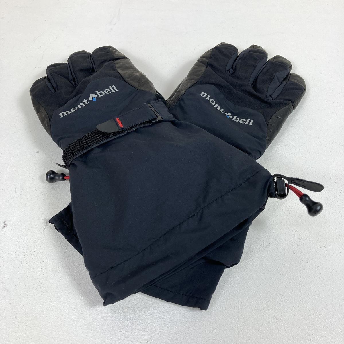 【UNISEX M】 モンベル OutDry アルパイン グローブ Alpine Glove 厳冬期 MONTBELL 1108857 Black ブラック系