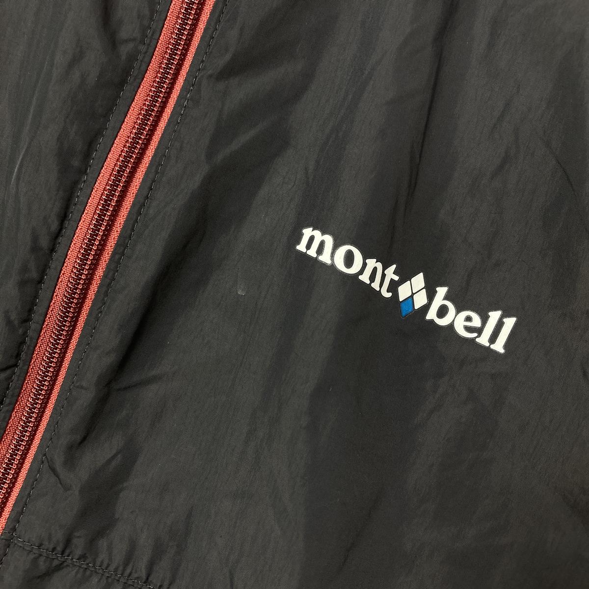 【MEN's M】 モンベル ウインドブラスト ベスト ウィンドシェル ウィンドブレーカー MONTBELL 1103266 ブラック系