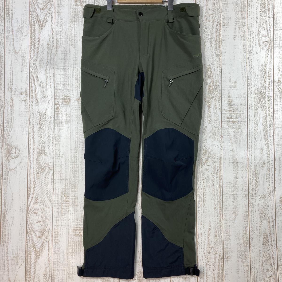 【MEN's L】 ホグロフス ラグド マウンテン パンツ Rugged Mountain Pant ラギッド Climaticソフトシェル HAGLOFS 604147 グリーン系