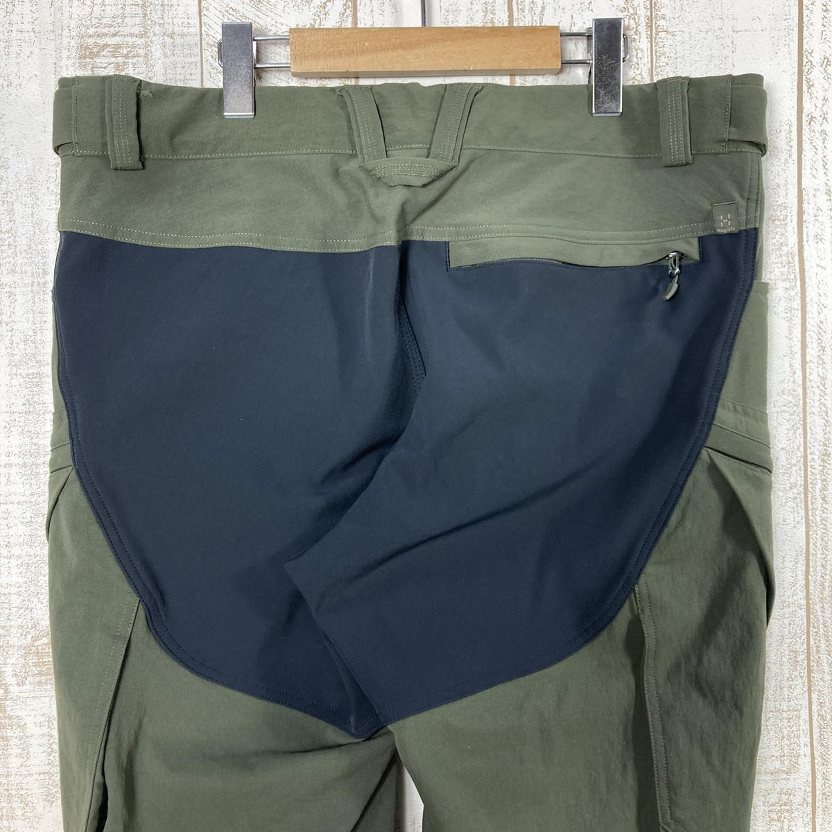 【MEN's L】 ホグロフス ラグド マウンテン パンツ Rugged Mountain Pant ラギッド Climaticソフトシェル HAGLOFS 604147 グリーン系