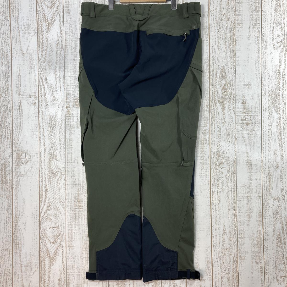 【MEN's L】 ホグロフス ラグド マウンテン パンツ Rugged Mountain Pant ラギッド Climaticソフトシェル HAGLOFS 604147 グリーン系