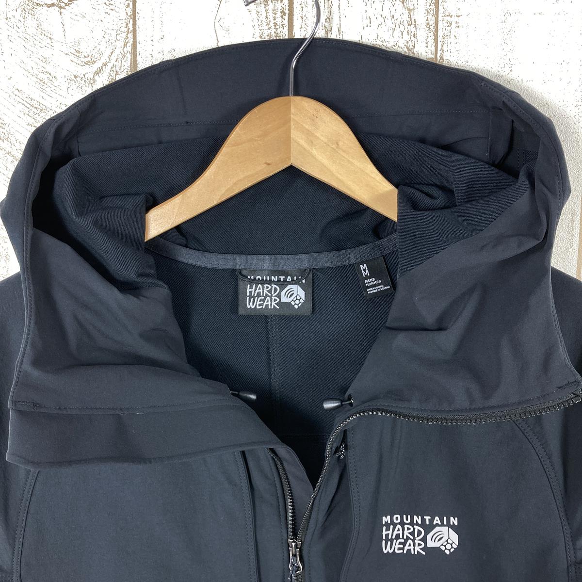 【MEN's M】 マウンテンハードウェア チョックストン アルパイン フーデッド ジャケット Chockstone Alpine Hooded Jacket ソフトシェル フーディ MOUNTAIN HARDWEAR OM0381 ブラック系